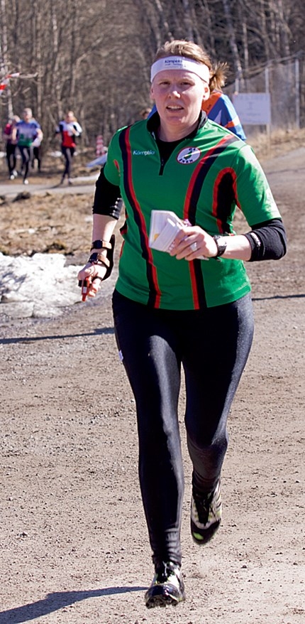 Anna Thorsell på Länna sprinten 2009 Fotograf: Johan Forngren