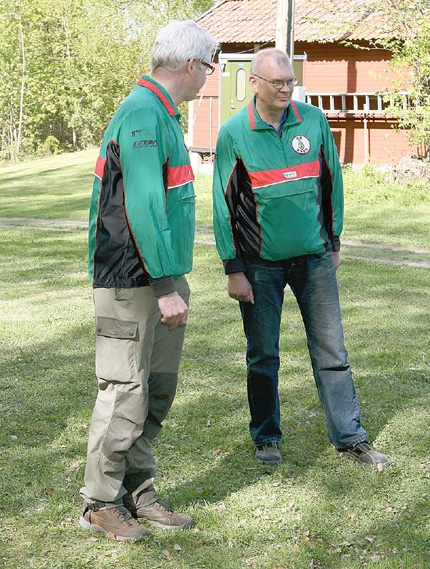 Majracet 2009 Fredrik och Karl-Åke Foto: Stig Norling